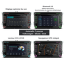 Autoradio 7" pour Volkswagen