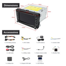 Autoradio 7" pour Volkswagen