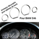Anneaux décoratifs pour tableau de bord BMW E46